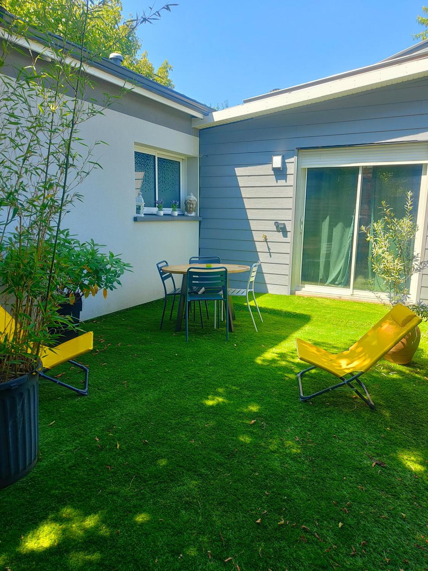 Tiny House Avec Jardin Et Acces Piscine Chauffee Villa Saint-Médard-en-Jalles Exterior foto